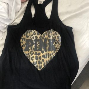 Pink tank top size small